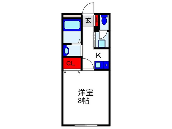 フェニックス　豊中　１の物件間取画像